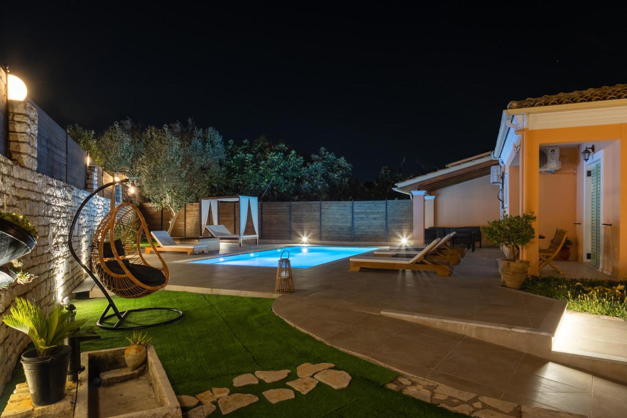 Villa Bella Donna Corfu Kanali  Luaran gambar